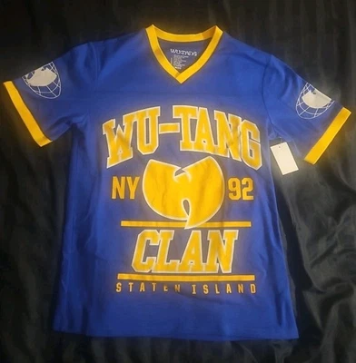Nueva Jersey Wu-Wear Talla S Wu-Tang Malla Jersey 36 C.R.E.A.M ODB Método Hombre RZA Foto 1 de 4