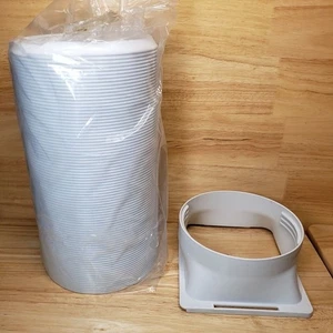 Portable AC Exhaust Hose Kit – 5.9" Diameter, Long Vent Tube w/ Adapter (Open Bo - Bild 1 von 4