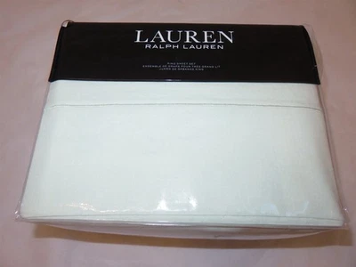 Ralph Lauren Kent 4P King Linen Cotton Sheet set Celadon - Image 1 of 3