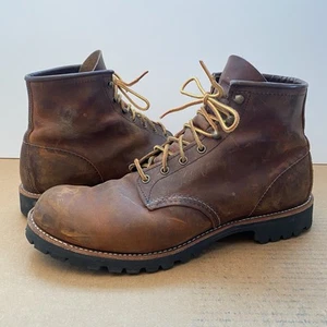 BOTAS ROVER RED WING Heritage cobre ásperas resistentes 6” 13 D 2950 suela Vibram - Imagen 1 de 8