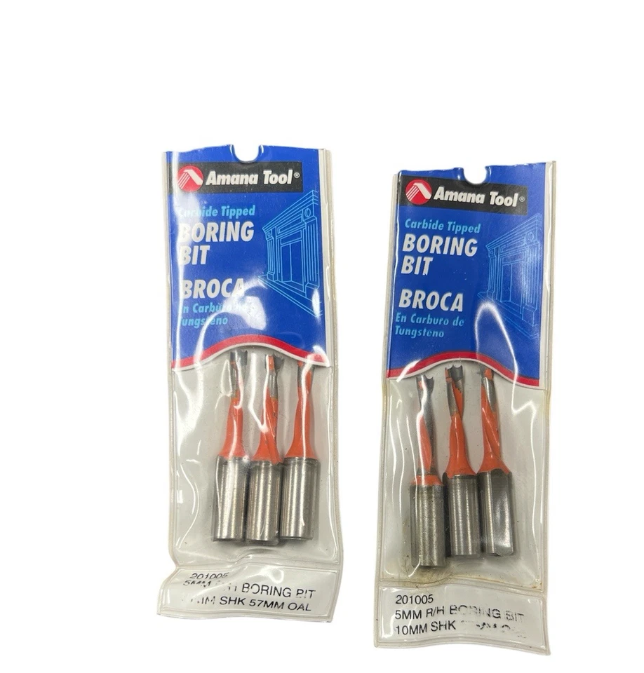 Amana Tool 201005 57mm X 5mm Tip Brad Point RH Boring Bit