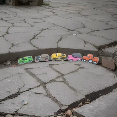 Hasbro 2020 Micro Machines Cars Vehicle Lot Of 5 TRACTOR UNMARKED - Image 1 of 4