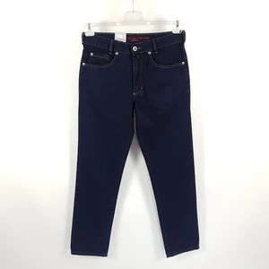 Joker Jeans Clark Double Saddle Stitched Herren W32 L34 Blau Indigo Denim Hose - Picture 1 of 5