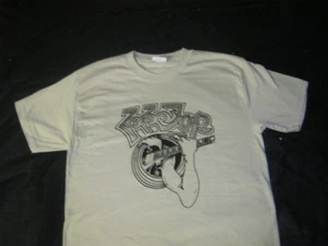 Original Vintage Licensed ZZ TOP Pearly Gates Les Paul T SHIRT Beige - Picture 1 of 1