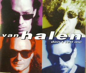 VAN HALEN "DON'T TELL ME" cd's 4 tracks mint - Picture 1 of 1