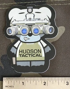 Hudson Canada, Tactical Division World Famous Tac Bear Sticker. - Picture 1 of 2