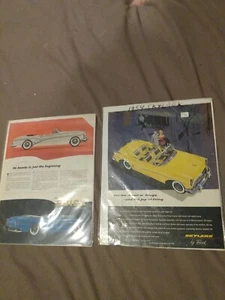 Vintage 1950s Buick Skylark 1953 & 1954 Advertisement Poster 2 Door Sedan Car - Picture 1 of 5