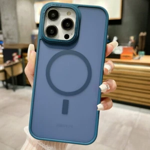 For iPhone 15 14 13 12 Pro Max Magsafe Magnetic Shockproof Ultra Thin Case Cover - Picture 1 of 18