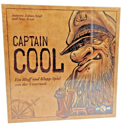 Captain Cool - Ein Bluff und Klopp Spiel - Heidelberger Spieleverlag - Karten - Bild 1 von 2