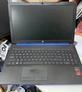 HP 15-DB1000NA laptop 1TB SSD, AMD Ryzen 3, 3200u 4GB DDR4 BLUE COLOUR - Picture 1 of 3