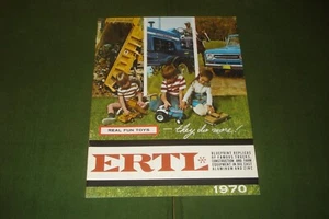 ERTL ORIGINAL 1970 DIE CAST TOYS CATALOG - NEAR MINT CONDITION- FARM TOYS - Picture 1 of 10
