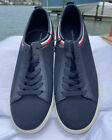 TOMMY HILFIGER AUTHENTIC MEN'S NAVY BLUE  LACE UP SNEAKERS SHOES 13