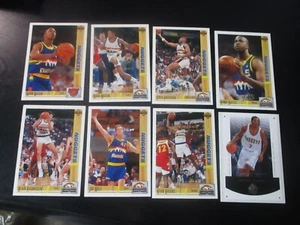 DENVER NUGGETS 8 diverse carte mazzo superiore in perfette condizioni FOTO CONTROLLO - Foto 1 di 2