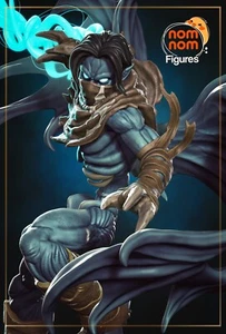 Raziel - Soul Reaver - Fan Art Figur - Resin 3D Druck 225mm / 99mm / 69mm Bust - Bild 1 von 10