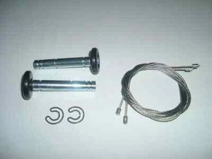 COPPIA RULLI ANTIGOCCIA Mandrini PER UNA PORTA GARAGE HENDERSON - RICAMBI - RICAMBI - Foto 1 di 6