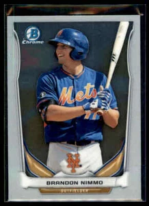 Bowman Draft 2014 cromo Top Prospects Brandon Nimmo #CTP-30 New York Mets - Imagen 1 de 2