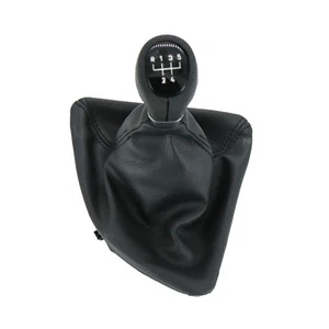 For BMW E87 1 Series 2004-2010 5 Speed MT Gear Shift Knob PU Gaiter Boot - Picture 1 of 6