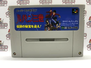 Cartucho de juego japonés Lupin Iii Follow The Legendary Treasures Nintendo SFC - Imagen 1 de 2