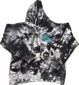Santa Cruz Skateboards Hooded Tie-Dye Sweatshirt. Size: Women's Medium. CA. Surf - Picture 1 of 3