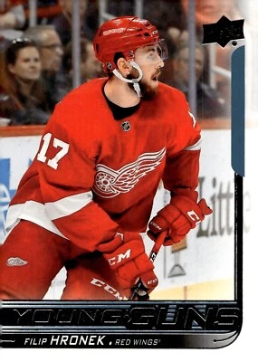 Filip Hronek - 2018-19 Upper Deck Series 1 Young Guns Rookie Card #214 - Image 1 of 2