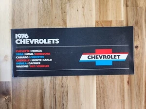 1976 CHEVROLETS FULL LINE ORIGINAL DEALER SMALL SALES BROCHURE PAMPHLET BOOK - Picture 1 of 6