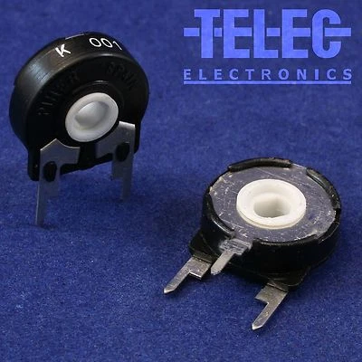 2 PCS. Piher Trimmer Preset Potentiometer 2.5K PT15V ( 2.2K ) V-Mount
