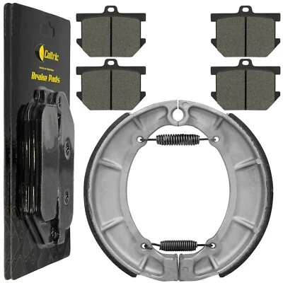 Pastillas de freno delanteras y zapatas de freno traseras para Yamaha XJ650R Seca 650 1982 Foto 1 de 4