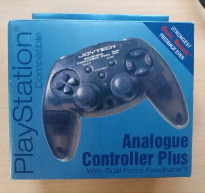 Joytech Analogue Controller Plus DualShock Sony PlayStation 1 PS1 - Like New - Image 1 of 4