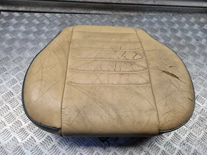 BENTLEY TURBO R FRONT SEAT BOTTOM BASE IN BEIGE LEATHER MK1 1985 - 1992 SPIRIT - Picture 1 of 12