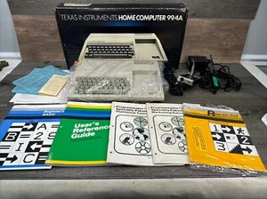Vintage Texas Instruments TI 99/4A Home Computer In Box - Picture 1 of 13