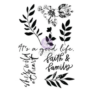 Watercolor Floral Clear Stamps, 651466 - Picture 1 of 1