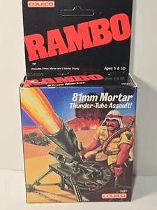 Rambo 81mm Mortar Thunder Tube Assault 0827 Coleco NIB Never Opened Vintage - Picture 1 of 3