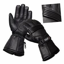 Thermal Motorbike Motorcycle Leather Gloves Waterproof Protection Winter Summer