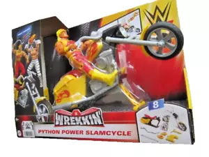 WWE Wrekkin Python Power ~ Slamcycle ~ Hulk Hogan ~ Proyectil ~ Nuevo con caja ¡Difícil de encontrar! - Imagen 1 de 10