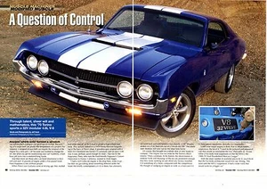 1970 FORD TORINO MODIFIED 32V 4.6L V-8  ~  GREAT 5-PAGE ARTICLE / AD - Picture 1 of 1