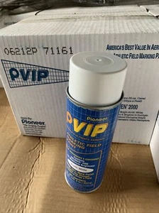 PVIP Arctic White Athletic Field Striping Paint,  Jumbo Can 22 oz Case 12 Pack - Picture 1 of 4