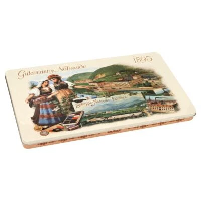 Gütermann Nostalgie-Box Allesnäher Nähgarn gefüllt mit 48 Farben a 100 m - Bild 1 von 4