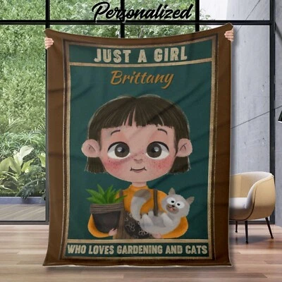 Personalized Cat Mom Gift, Christmas Gift for Gardener, Christmas Gift for Her  - Image 1 of 4