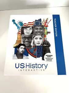 US History Interactive Teacher Edition Hardcover Textbook Savvas New - Picture 1 of 2