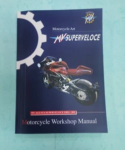 MV AGUSTA SUPER VELOCE 800 2020 -- 2022 MOTORCYCLE WORKSHOP MANUAL - Picture 1 of 5