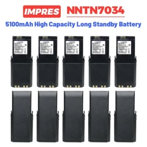 10PC 5100mAh NNTN7034 Bateria IMPRES o dużej pojemności do Motorola APX7000 APX8000 - Zdjęcie 1 z 12