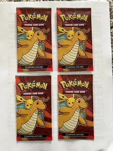 2025 McDonald’s Pokémon Dragon Discovery 4 confezioni sigillate nuove limitate - Foto 1 di 1