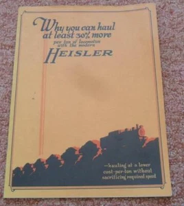 Why you can haul at least 30% more HEISLER locomotive 1995 replica of 1920s ed - Picture 1 of 1