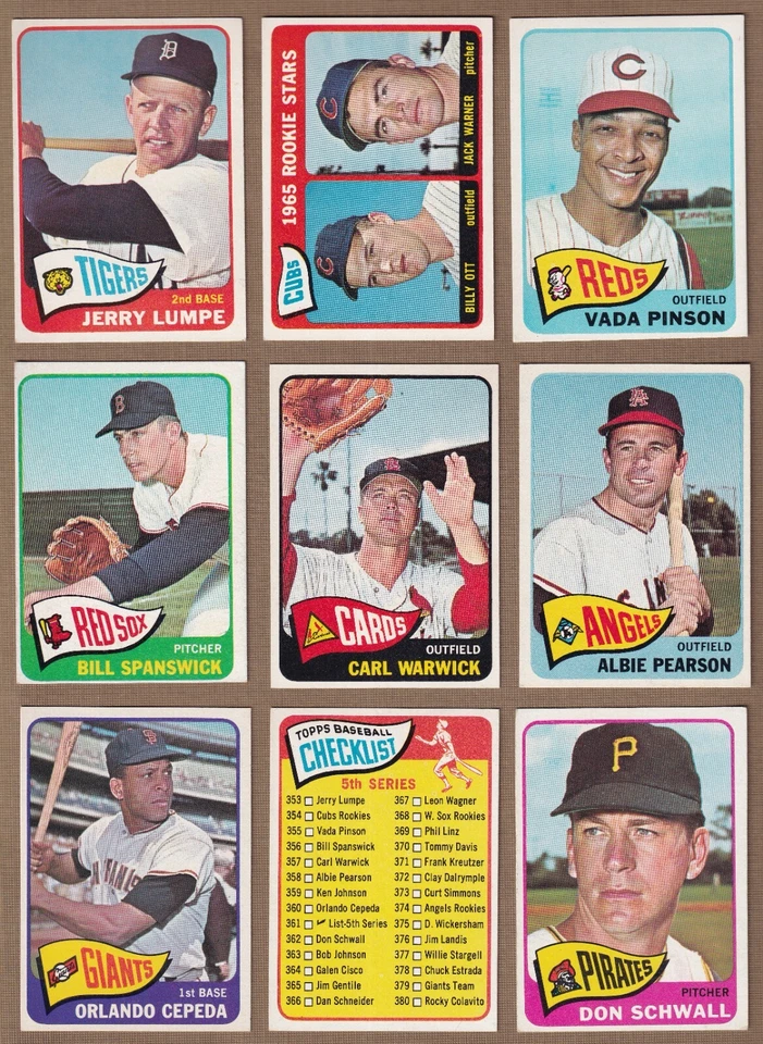 1965 Topps Baseball (353-429) * You Pick * Conditions Listed - Image 1 of 1