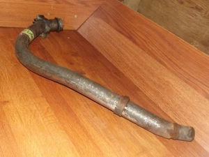 1984 Suzuki Madura GV700 gv 700 Front Left Exhaust Pipe   *B15B - Picture 1 of 5
