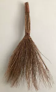 Vtg Primitive Broom Twigs Whisk Wrapped 25” Farm Cottage Granny Core Homestead - Picture 1 of 8