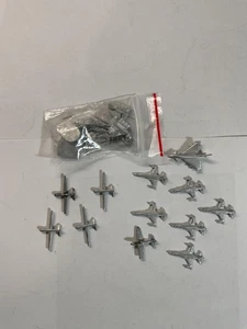 Heroic Ros 1:285 Metall Drohnen Flugzeug Miniaturen Lot Tabletop Wargaming Jets - Bild 1 von 5