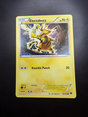Electabuzz 42/122 – BREAKpoint – Lightly Played LP – Pokemon TCG - Image 1 of 2