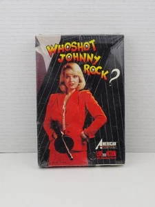 Who Shot Johnny Rock? Microsoft DOS Long Box PC Live Action Shooting Game SEALED - Bild 1 von 12