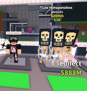 🟢ONLINE🟢| 📲LOS HOTSPOTSITOS👶|🌟❔GEHEIM❔🌟| Steal a Brainrot🧠| Fast🚀| - Bild 1 von 1